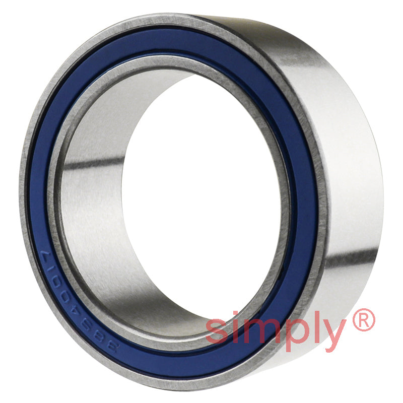 Major Brand 38BG05S6G2DST2F Rubber Sealed Air Conditioner Double Row Deep Groove Ball Bearing 38x54x17mm