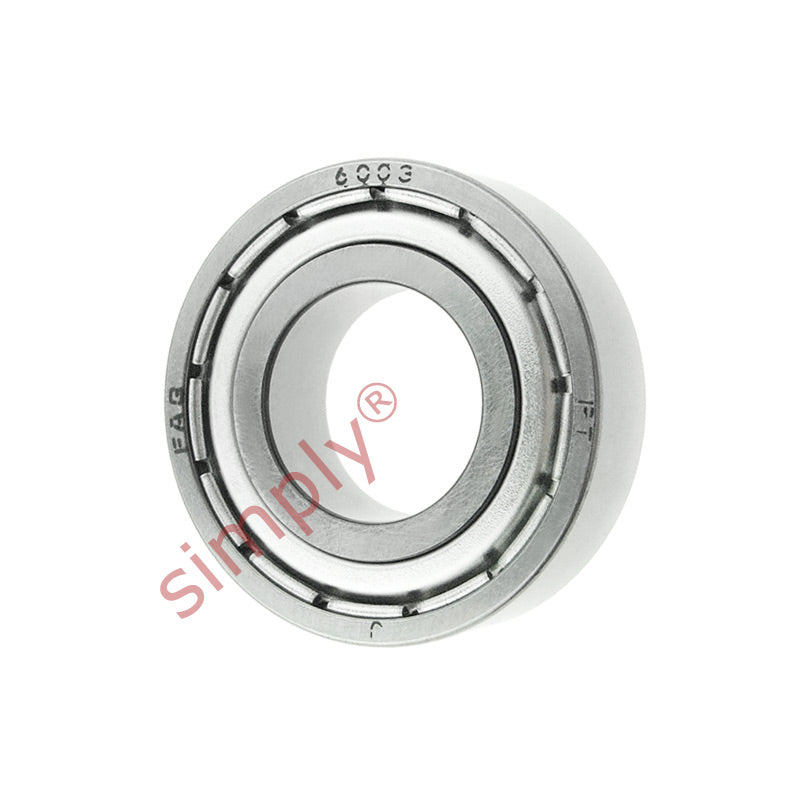 FAG 60032Z Metal Shielded Deep Groove Ball Bearing 17x35x10mm