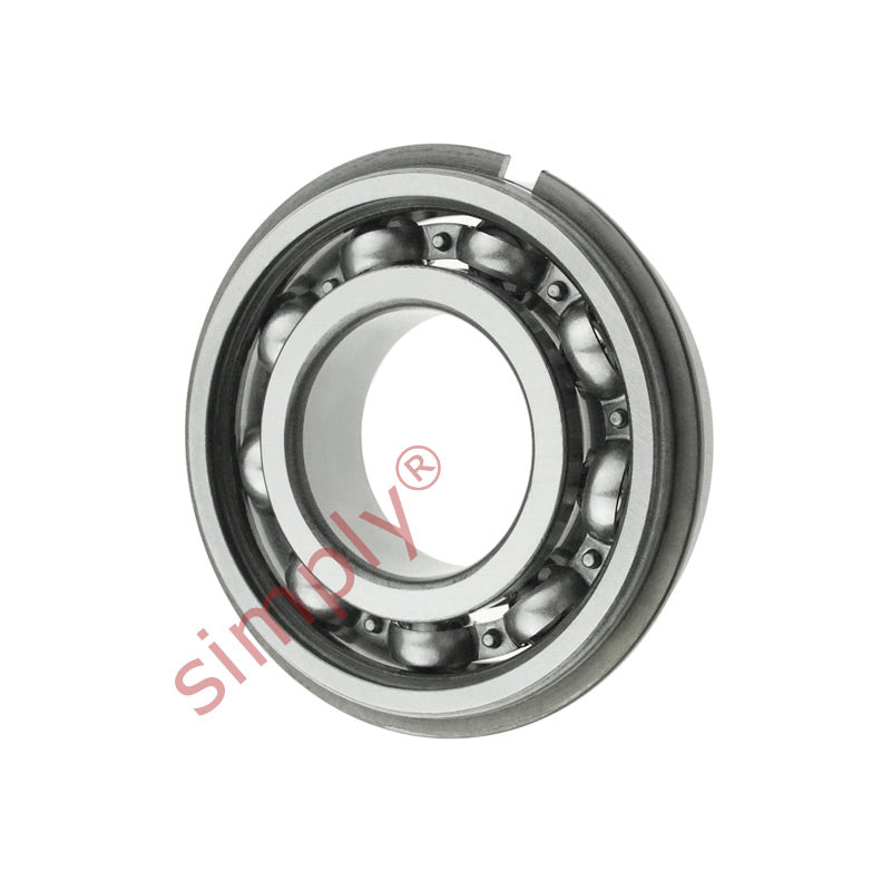 6206NR Deep Groove Ball Bearing with Snap Ring 30x62x16mm
