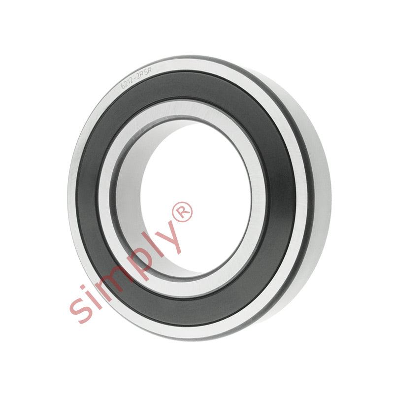 62122RS Budget Rubber Sealed Deep Groove Ball Bearing 60x110x22mm