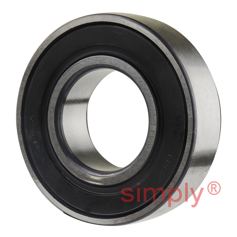 Major Brand 7205B2RSTVP Rubber Sealed Single Row Angular Contact Ball Bearing 25x52x15mm
