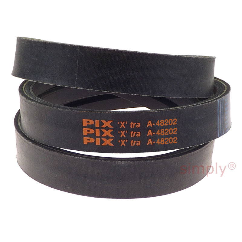 A-48202 Lawn and Garden Machinery 2 Ribbed Belt Fits Scag