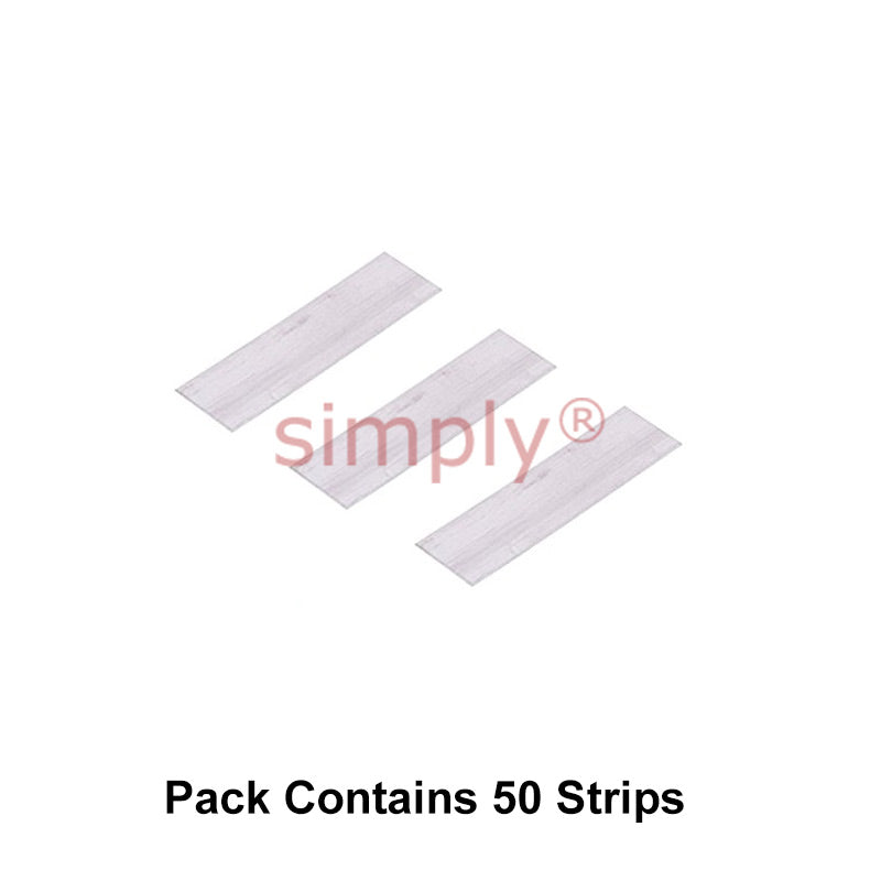 Universal Parts GH005 Greenhouse Aluminium Diy Z Lap Strips Pack of 50