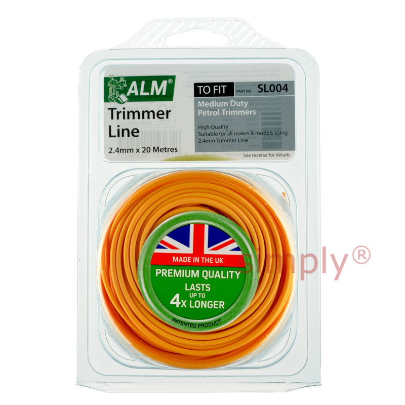 Universal Parts SL004 Round Strimmer Cord/Line 2.4mm - 20m
