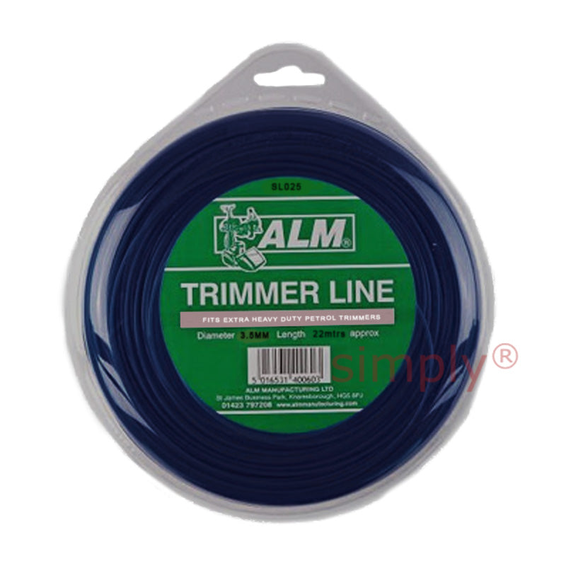 Universal Parts SL025 Round Strimmer Cord/Line 3.5mm - 22m