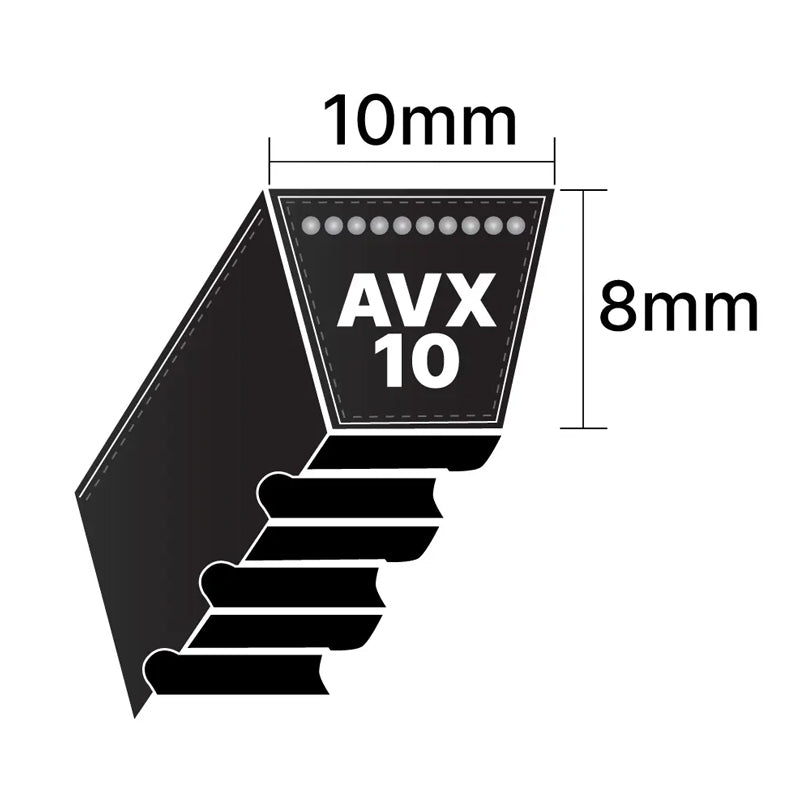 Major Brand AVX10x1015 AVX-Section Cogged V-Belt