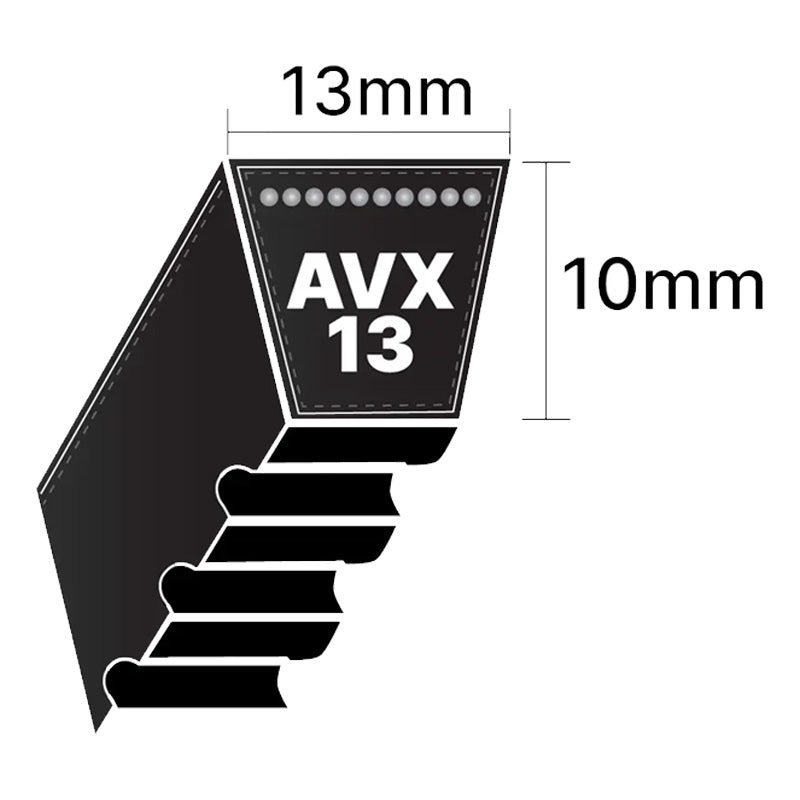 Major Brand AVX13x1385 AVX-Section Cogged V-Belt