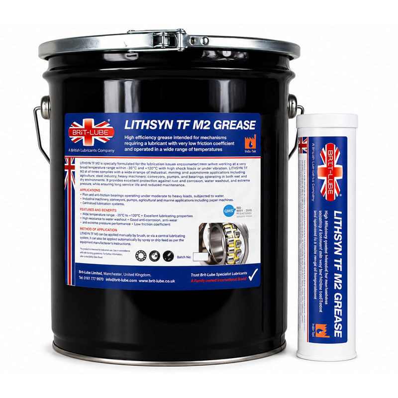 Brit-Lube Indu-Tek Lithsyn TF M2 50kg - Allow 2-3 Days