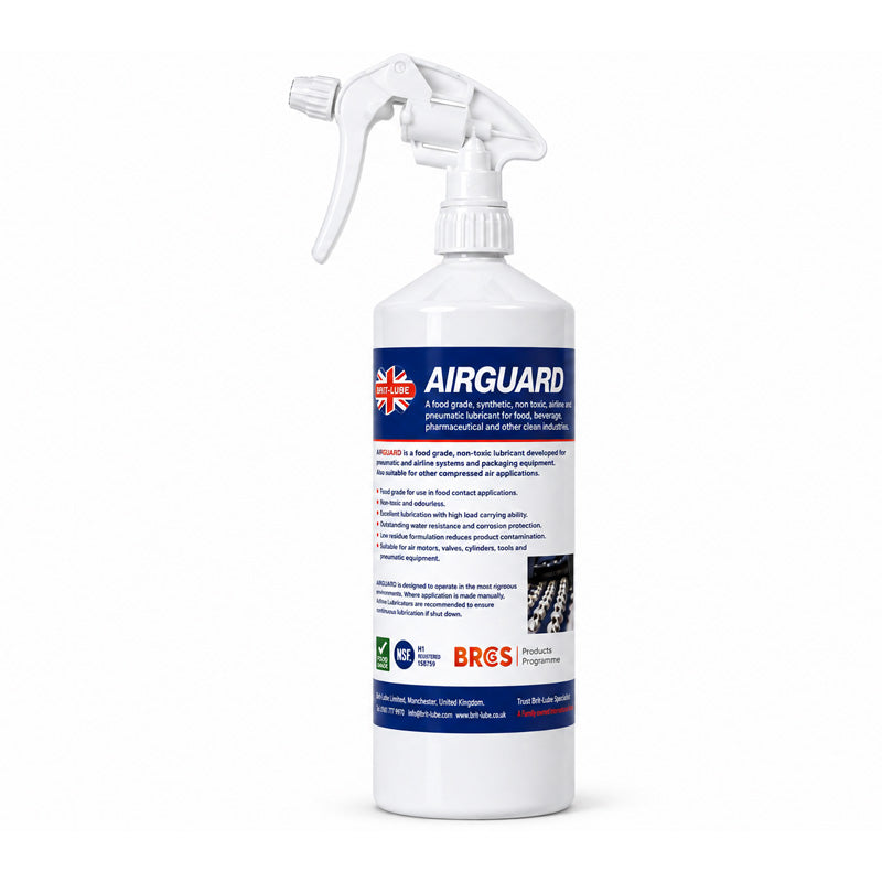 Brit-Lube Airguard Food Grade Pneumatic and Hydraulic Lubricant 300 Litre - Allow 2-3 Days