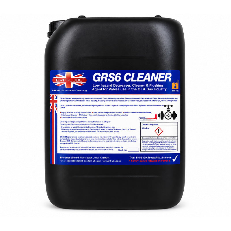 Brit-Lube GRS6 Cleaner 1 Litre - Allow 2-3 Days