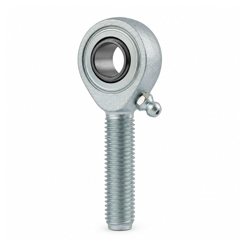 Durbal BRTM40-30-502 Left Hand Metric Steel Full Complement Male Rod End M42x3 Thread