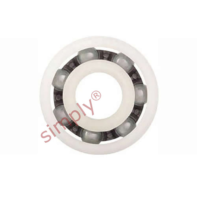 xiros xirodur BB608C16020ES Open Type Ball Bearing with PP Cage and Stainless Steel Balls 8x22x7mm - Allow 2-3 Days