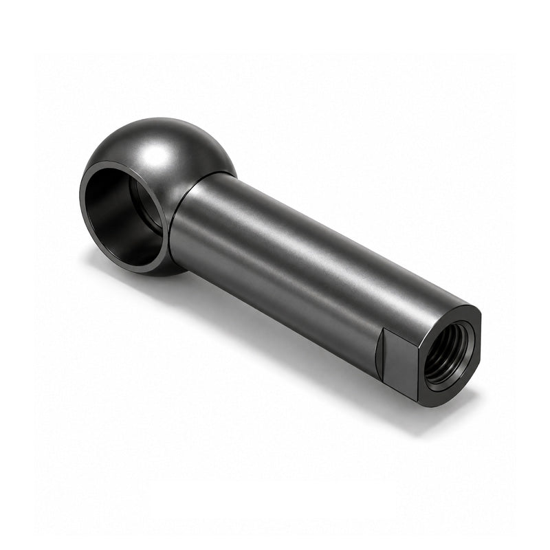 Chiavette AL13 Right Hand Steel Long Ball Socket with Internal Snap Ring 13mm Ball Diameter M8 Thread - Allow 2-3 Days