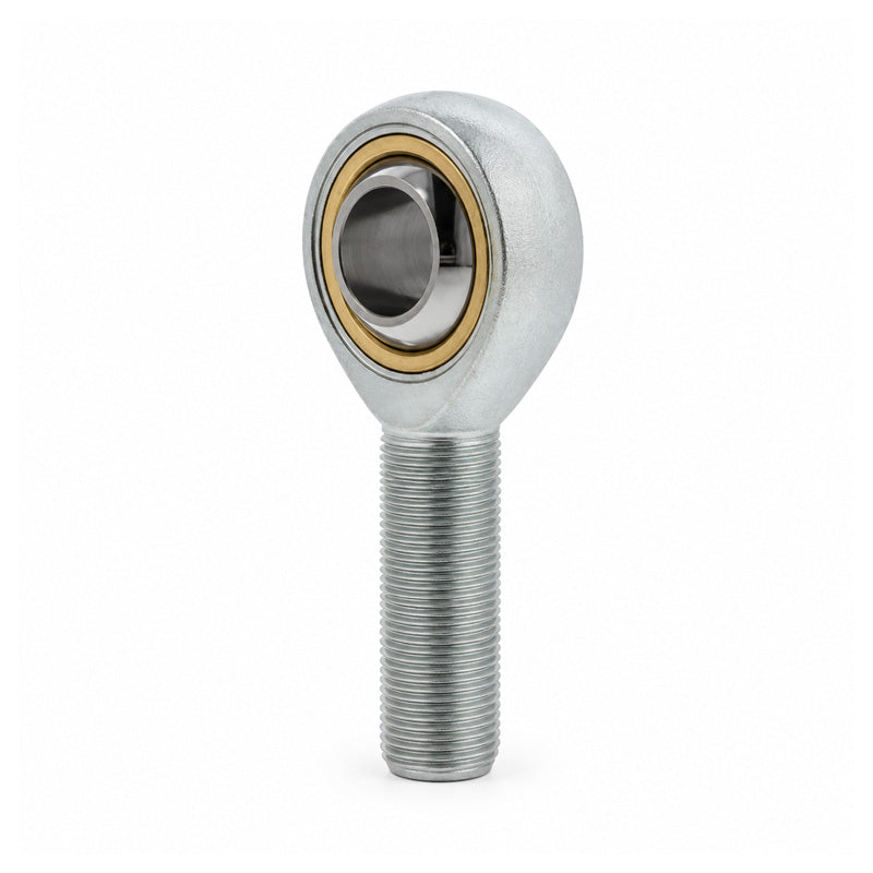 Durbal DPOS10 Maintenance Required Right Hand Metric Steel Male Rod End M10 Thread