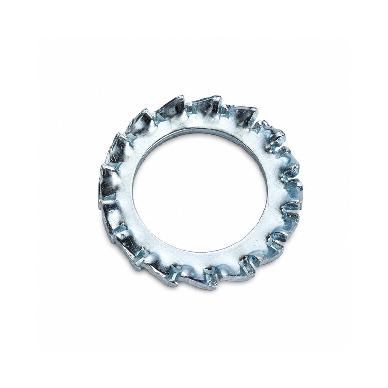 Unifix M16x26x1.2mm External Serrated Washer DIN 6798A with Bright Zinc Plated Finish
