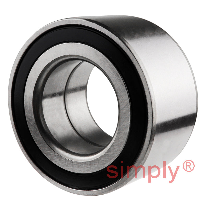 F16037 Rubber Sealed Double Row Wheel Bearing 39x74x39mm