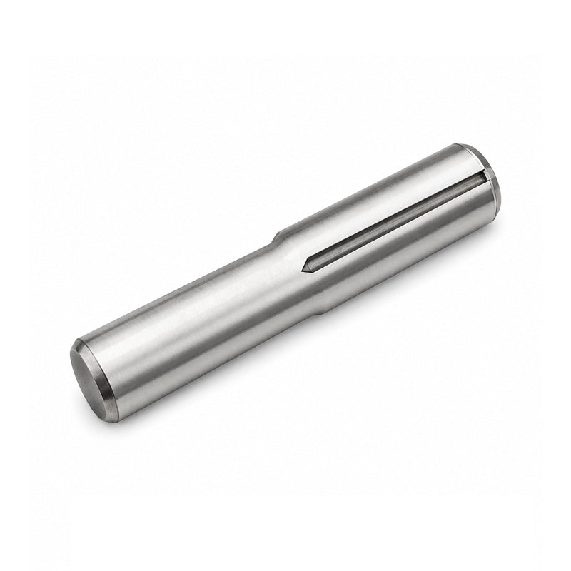 Metric Stainless Steel (A4) GP4 Groove Pin with Half Length Reverse Taper Groove 12x20mm - Allow 2-3 Days