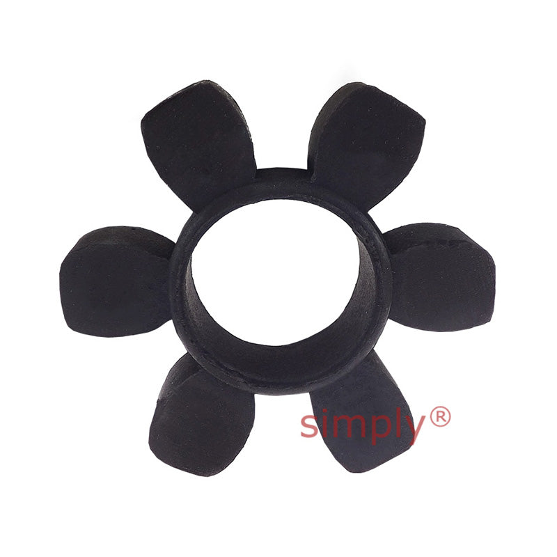 Major Brand HRC230H/HRC230B Coupling Assembly Outer Facing Taper Bore/Pilot Bored Max Bush Bore 75mm / 3 inch with Natural Rubber Insert