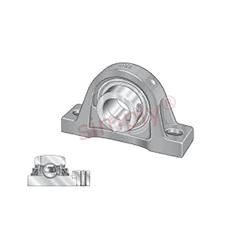 INA TASE55XL Cast Iron Plummer Block Housing with Eccentric Collar Insert 55mm Bore