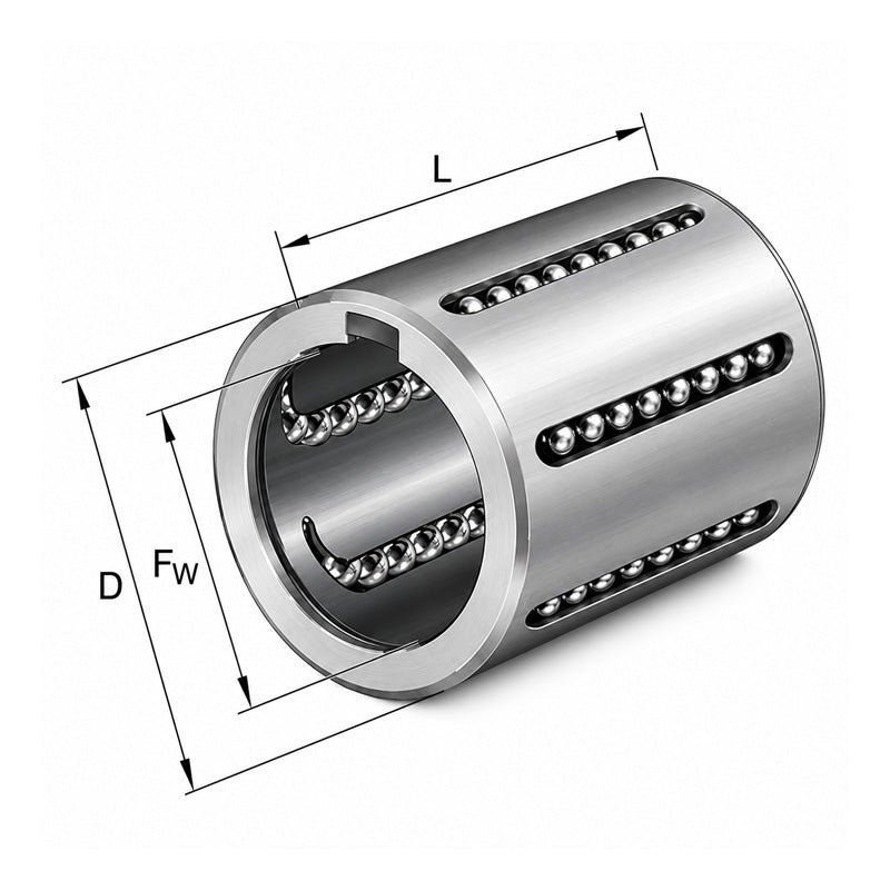INA KH30-PP-RROC Linear Ball Bearing 30x40x50mm - Allow 1-2 Days - Contact Us For Faster Delivery