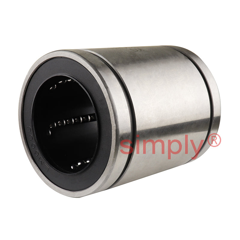 LM60UU Closed Linear Ball Bushing with Rubber Seals 60x90x110mm