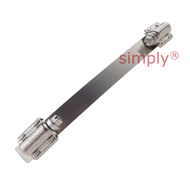 Pack of 10 - JCS MTC150 304 Stainless Steel Multi-Torque 150mm Connectors for use with 16mm Banding