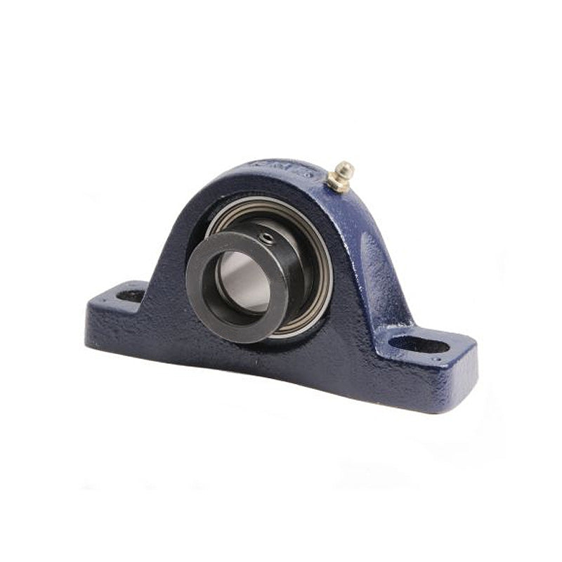 RHP NP3/4EC Two Bolt Cast Iron Pillow Block and 3/4 Bore Eccentric Collar Flat Back Insert