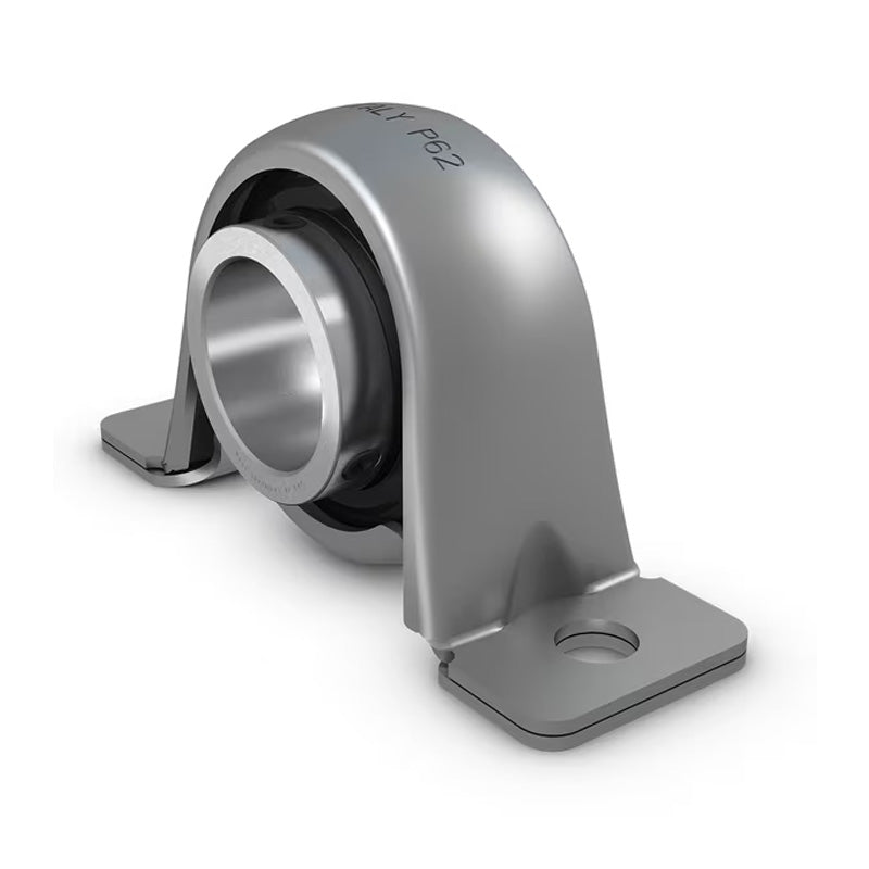 SKF P25TF Pressed Steel Plummer Block with Grub Screw Insert 25mm Bore - Allow 2-3 Days