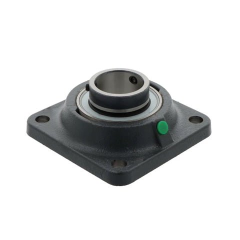 INA PCJY17XL Four Bolt Cast Iron Square Housing with Grub Screw Insert 17mm Bore