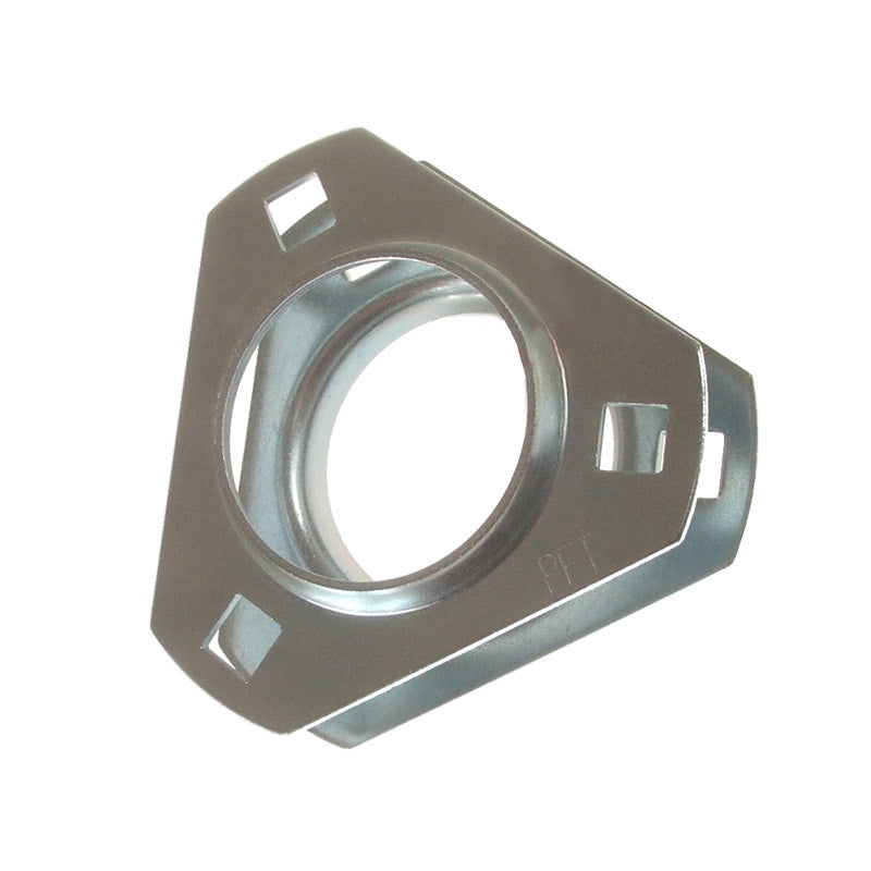 SSPFT-6 Pressed Stainless Steel 3 Bolt Triangle Flange Housing for SA and SB 206 Inserts
