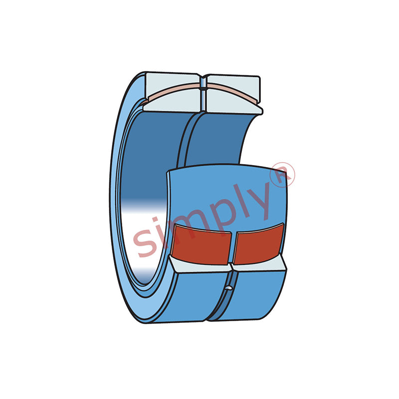 SKF GEC480FSA Maintenance Free Spherical Plain Bearing 480x650x230x195mm