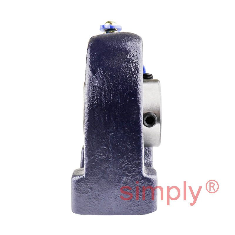 RHP SNP20 Threaded Base Small Footprint Pillow / Plummer Block and 20mm Bore Grub Screw Full Width Insert