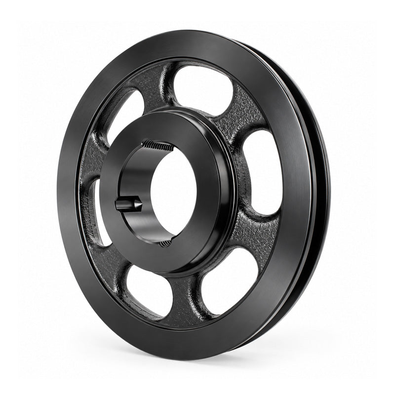 250X1SPA 250mm Pitch Diameter SPA Section Tapered Locking Bush Type Pulley with 1 Groove (Bush not Incl.)