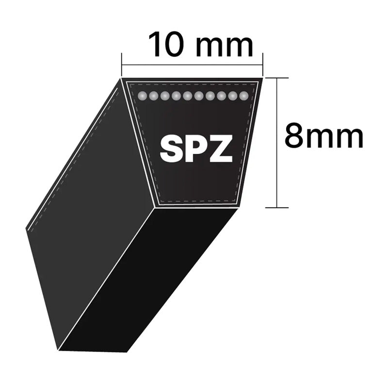 SPZ737 Pix Classical SPZ-Section Muscle V-Belt