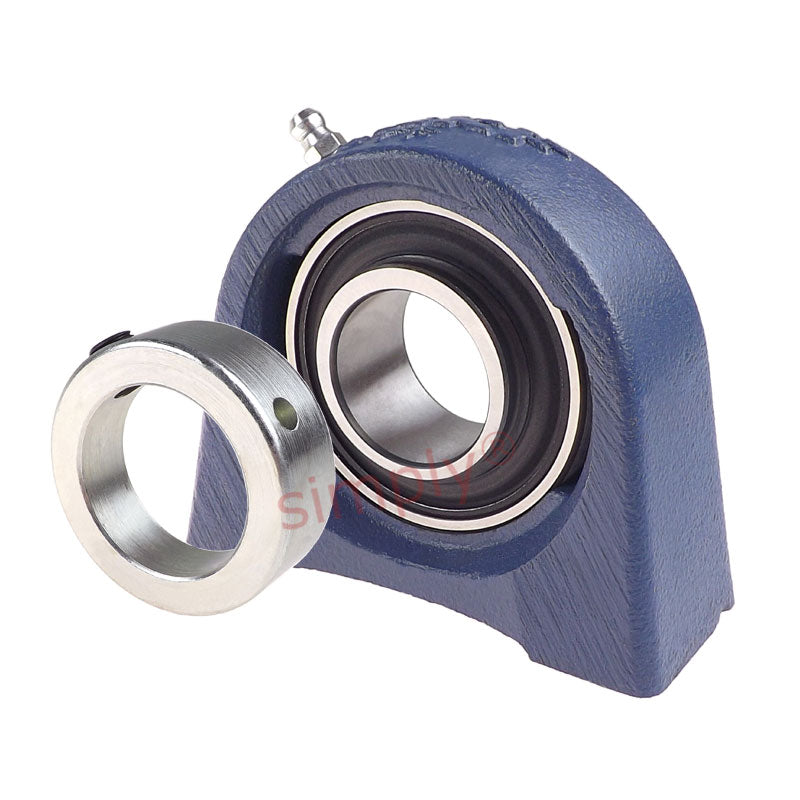 SKF SYFL1-TH Composite Plummer Block with Food Grease Grub Screw Insert 1 inch