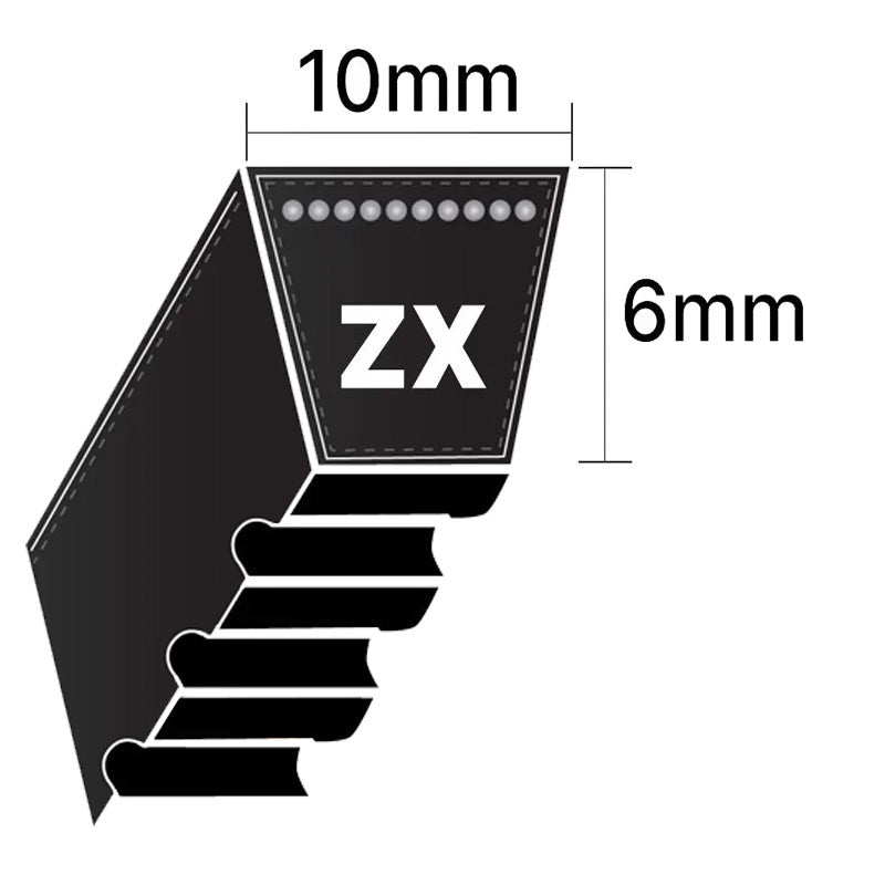 Pix ZX31.5 Torque Flex Narrow Profile Cogged V-Belt