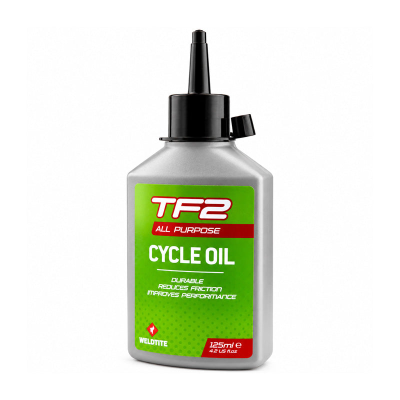 125ml Weldtite TF2 Hydro Carbon Mineral Bearing Pedal Cable and Chain Links Oil
