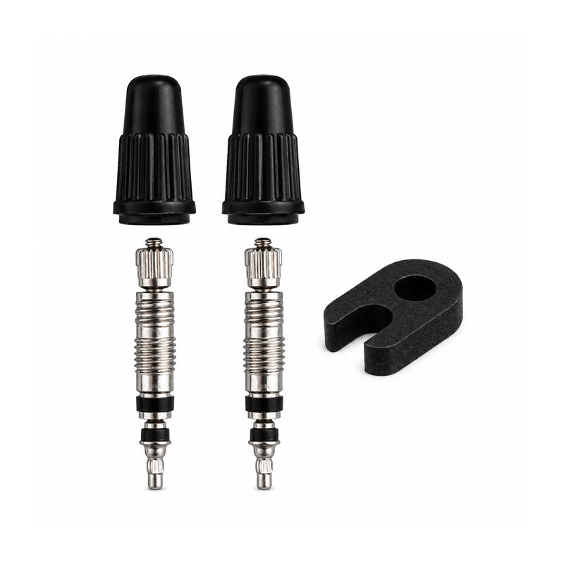 2 Presta Cores. 2 Caps and 1 Presta Core Remover