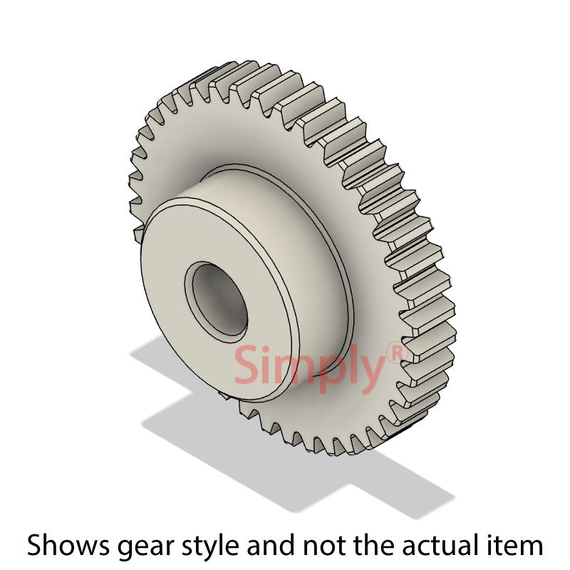 WPS07/55B-8 Metric Moulded Hostaform Spur Gear 55 Tooth 0.7 Mod Bored 8mm (H9)