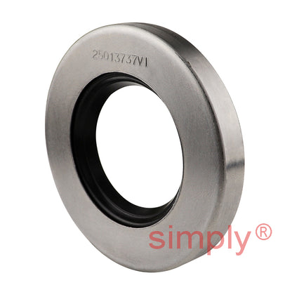 1.37x2.5x0.37 inch FKM Rubber Imperial Single Lip Rotary Shaft Oil Seal with Garter Spring