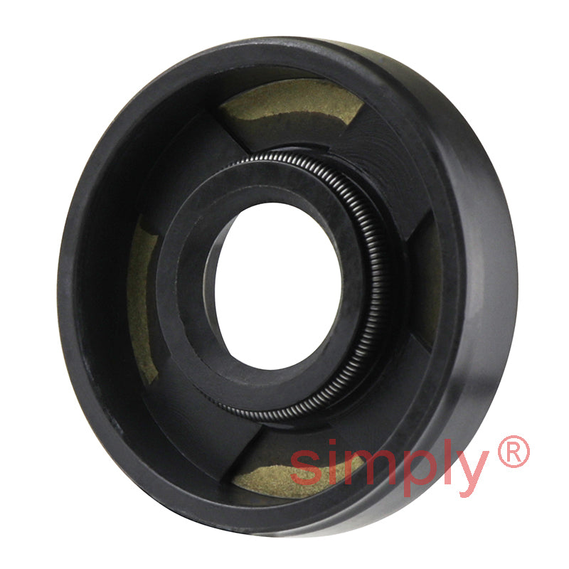 10x26x5.5mm Nitrile Rubber Single Lip Rotary Shaft Oil Seal with Garter Spring SC / R21