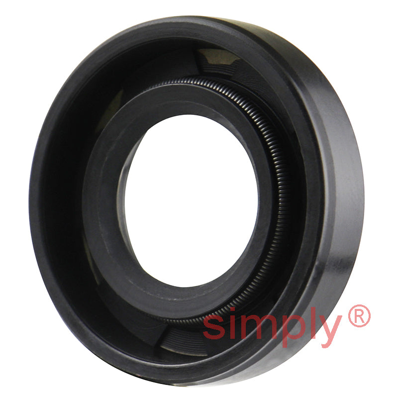 14x27x6mm Nitrile Rubber Single Lip Rotary Shaft Oil Seal with Garter Spring SC / R21