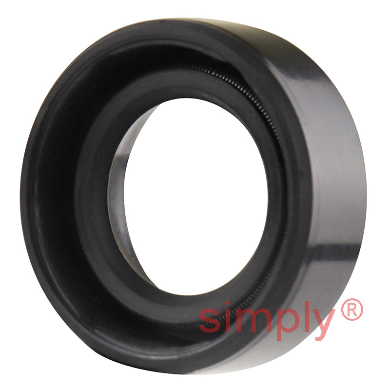 15x25x10mm Nitrile Rubber Single Lip Rotary Shaft Oil Seal with Garter Spring SC / R21