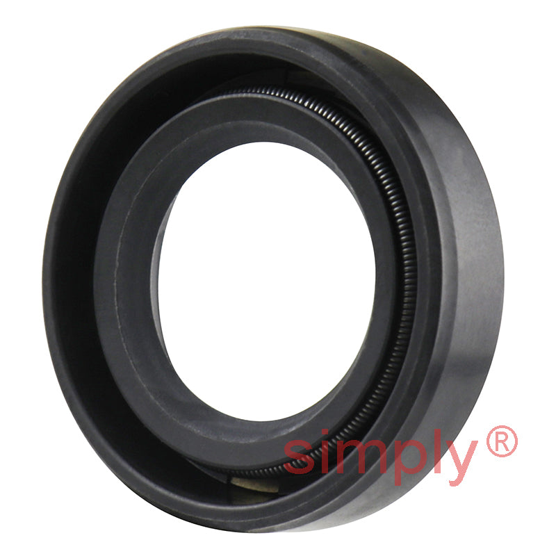 15x25x6mm Nitrile Rubber Single Lip Rotary Shaft Oil Seal with Garter Spring SC / R21