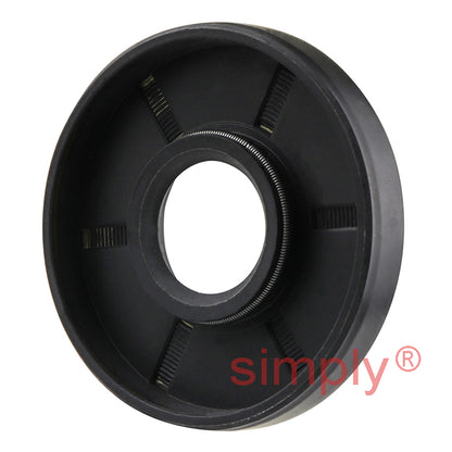 15x42x7mm Nitrile Rubber Single Lip Rotary Shaft Oil Seal with Garter Spring SC / R21