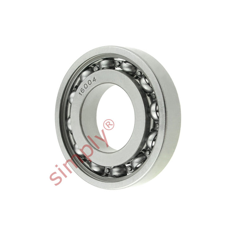 Major Brand 16004 Open Deep Groove Ball Bearing 20x42x8mm