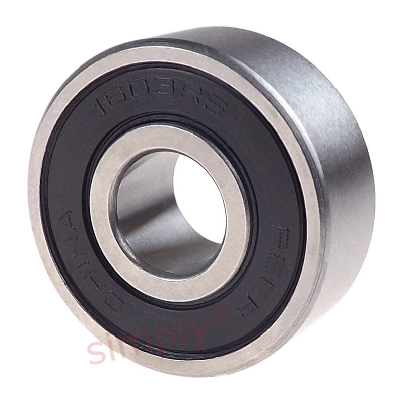 Major Brand 16032RS Rubber Sealed Deep Groove Ball Bearing 0.3125x0.875x0.34375 inch