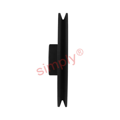 160X1SPZ 160mm Pitch Diameter SPB Section Pulley with 1 Groove Pilot Bore
