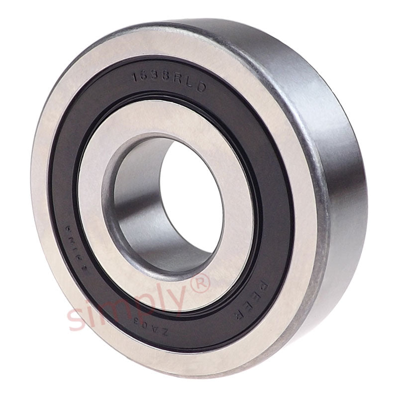Major Brand 16382RS Rubber Sealed Deep Groove Ball Bearing 0.75x2x0.5625 inch