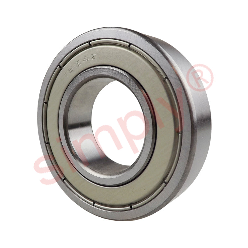 1654ZZ Budget Metal Shielded Deep Groove Ball Bearing 31.75x63.5x15.875mm